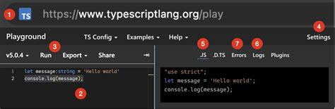 tsayground|TypeScript Playground .